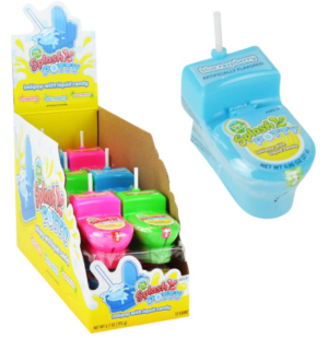 KoKo's Dip-N-Lik Splash Potty Lollipop Candy Toy 12ct